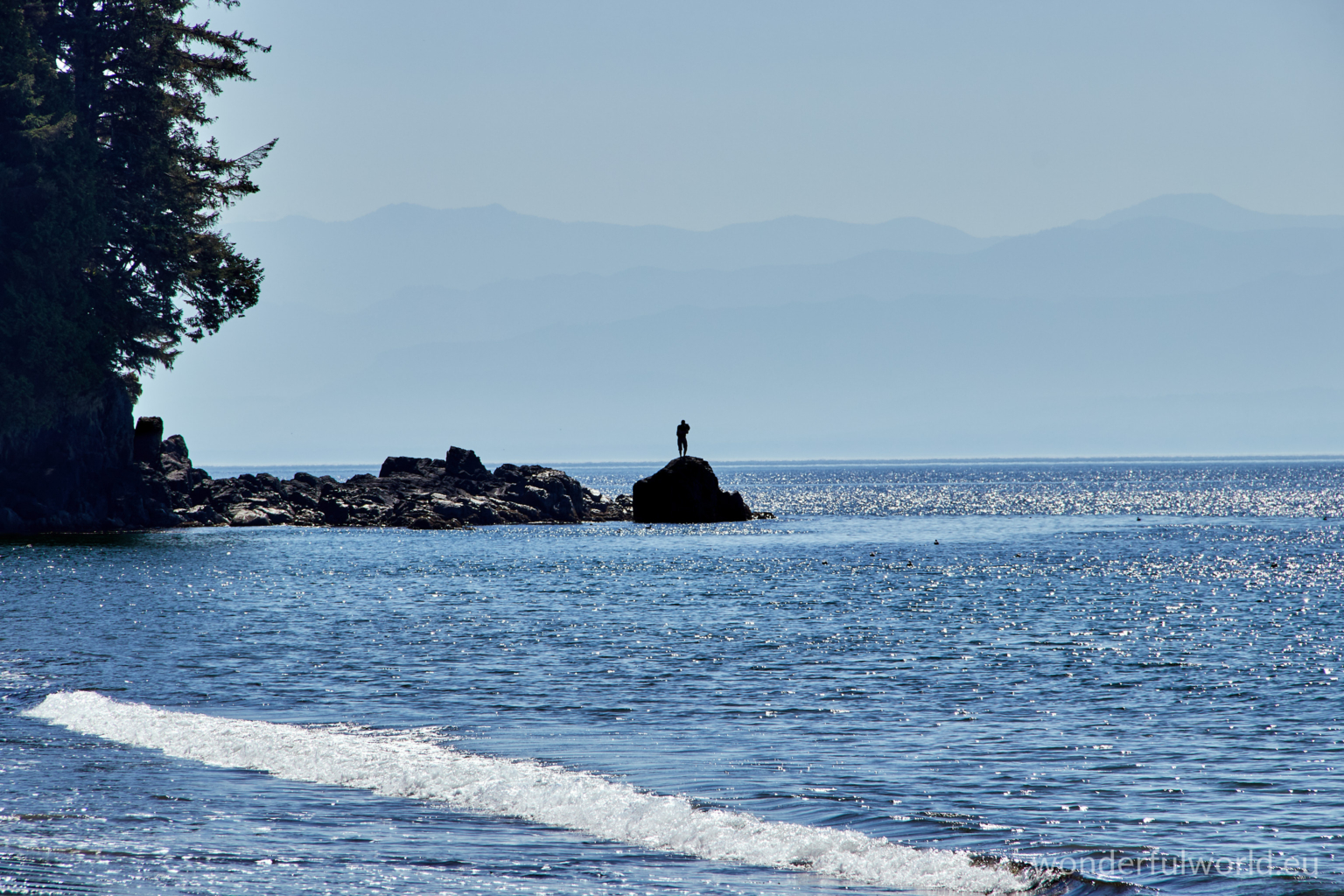 Man on Rock