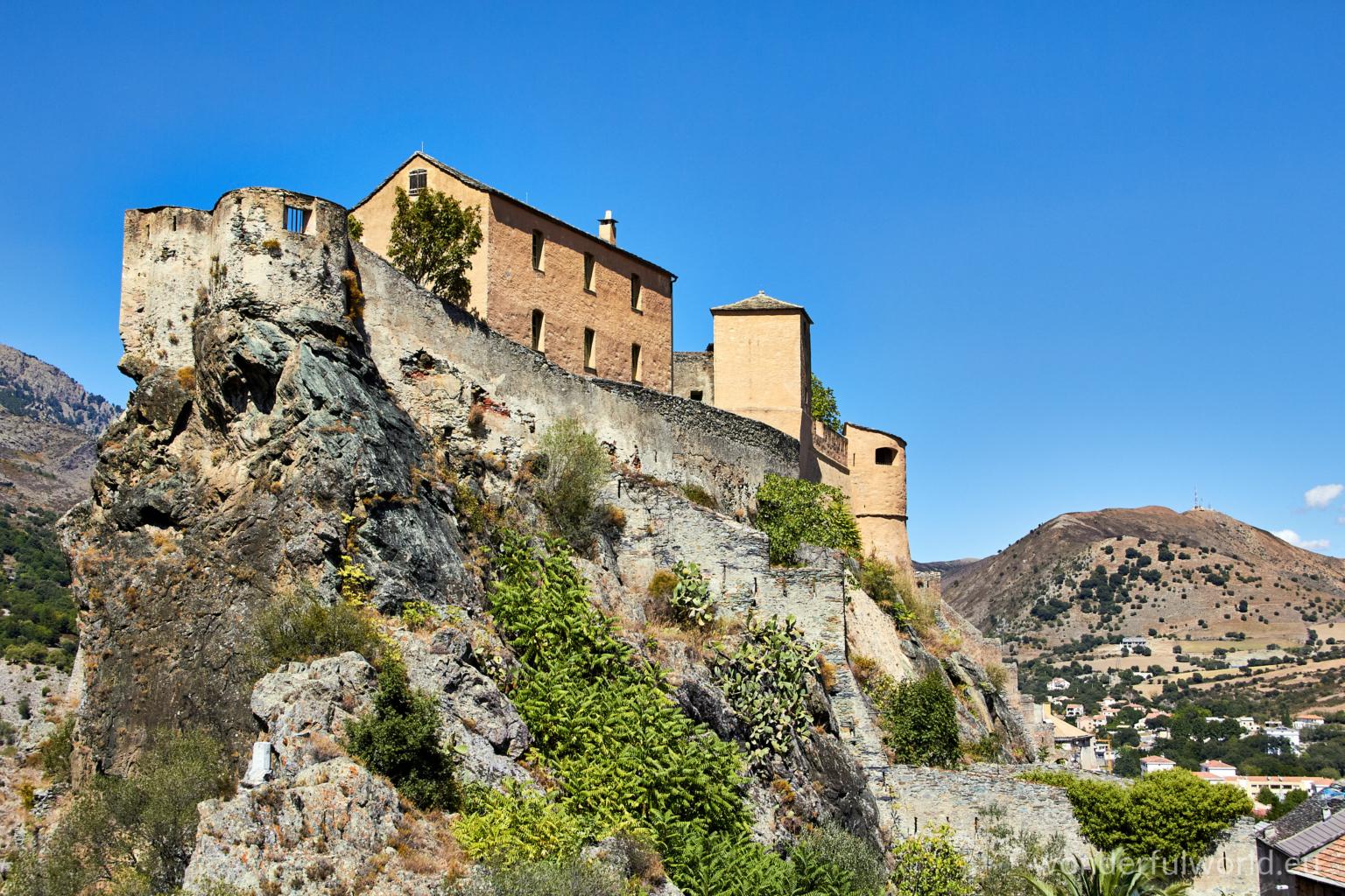 house on hilltop